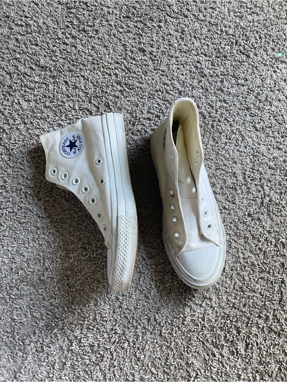 Kids Converse Chuck Taylor All Star High Top Sneakers - White